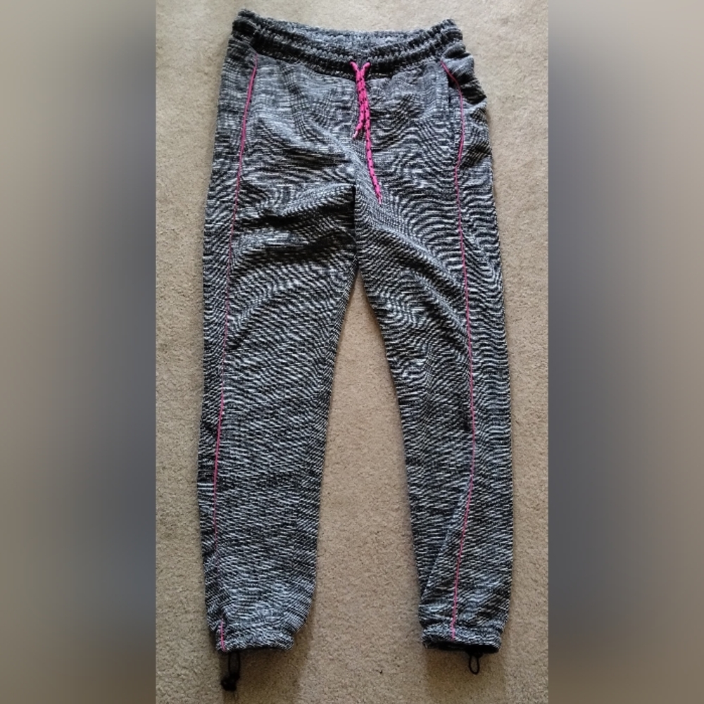 Stylish Gray Kids Bottoms with Pink Accents